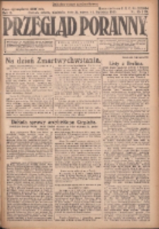 Przegląd Poranny: pismo niezależne i bezpartyjne 1923.03.31/04.01 R.3 Nr88/89