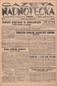 Gazeta Nadnotecka: pismo codzienne 1937.08.11 R.17 Nr182