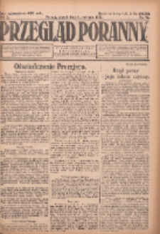Przegląd Poranny: pismo niezależne i bezpartyjne 1923.04.06 R.3 Nr93