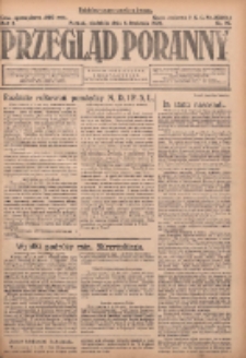 Przegląd Poranny: pismo niezależne i bezpartyjne 1923.04.08 R.3 Nr95