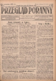Przegląd Poranny: pismo niezależne i bezpartyjne 1923.04.18 R.3 Nr105