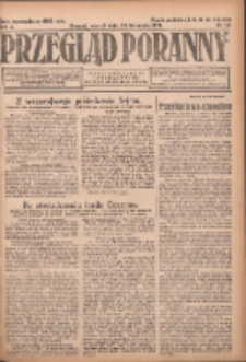 Przegląd Poranny: pismo niezależne i bezpartyjne 1923.04.24 R.3 Nr111