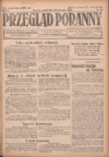 Przegląd Poranny: pismo niezależne i bezpartyjne 1923.04.27 R.3 Nr114