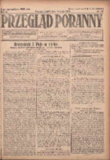 Przegląd Poranny: pismo niezależne i bezpartyjne 1923.05.04 R.3 Nr121
