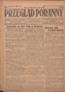 Przegląd Poranny: pismo niezależne i bezpartyjne 1923.05.05 R.3 Nr122