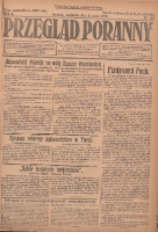 Przegląd Poranny: pismo niezależne i bezpartyjne 1923.05.06 R.3 Nr123