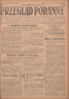 Przegląd Poranny: pismo niezależne i bezpartyjne 1923.05.16 R.3 Nr133