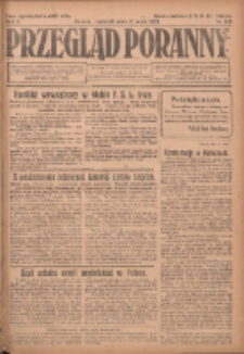 Przegląd Poranny: pismo niezależne i bezpartyjne 1923.05.17 R.3 Nr134