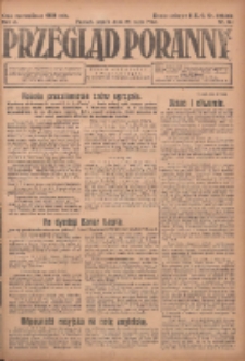 Przegląd Poranny: pismo niezależne i bezpartyjne 1923.05.25 R.3 Nr141