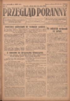 Przegląd Poranny: pismo niezależne i bezpartyjne 1923.05.26 R.3 Nr142