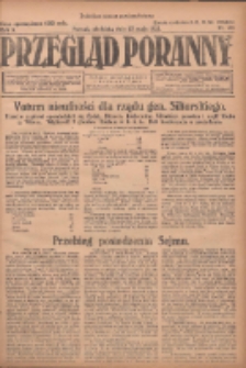 Przegląd Poranny: pismo niezależne i bezpartyjne 1923.05.27 R.3 Nr143
