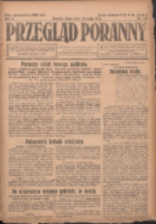 Przegląd Poranny: pismo niezależne i bezpartyjne 1923.05.30 R.3 Nr146