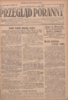 Przegląd Poranny: pismo niezależne i bezpartyjne 1923.05.31 R.3 Nr147