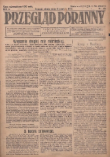 Przegląd Poranny: pismo niezależne i bezpartyjne 1923.06.09 R.3 Nr156