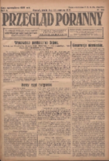 Przegląd Poranny: pismo niezależne i bezpartyjne 1923.06.13 R.3 Nr160