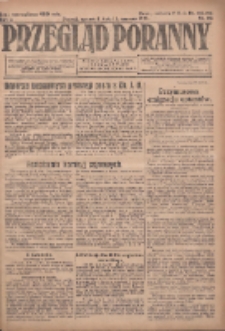 Przegląd Poranny: pismo niezależne i bezpartyjne 1923.06.14 R.3 Nr161