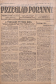 Przegląd Poranny: pismo niezależne i bezpartyjne 1923.06.29 R.3 Nr176