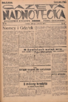 Gazeta Nadnotecka: pismo codzienne 1937.09.12 R.17 Nr210