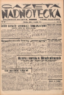 Gazeta Nadnotecka: pismo codzienne 1937.09.18 R.17 Nr215