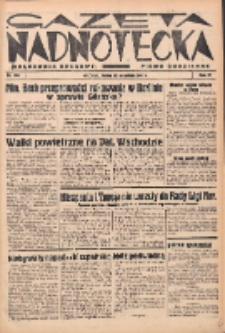 Gazeta Nadnotecka: pismo codzienne 1937.09.22 R.17 Nr218