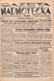 Gazeta Nadnotecka: pismo codzienne 1937.10.01 R.17 Nr226