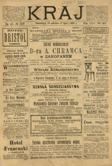 Kraj: pismo polityczno - literackie. 1905.06.24(07.07) R.24 No.25