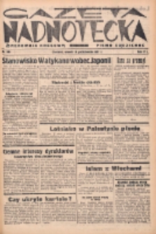 Gazeta Nadnotecka: pismo codzienne 1937.10.19 R.17 Nr241