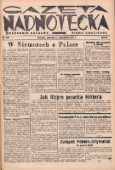 Gazeta Nadnotecka: pismo codzienne 1937.10.21 R.17 Nr243