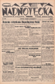Gazeta Nadnotecka (Orędownik Kresowy): pismo codzienne 1937.11.11 R.17 Nr260
