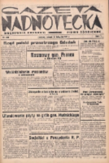 Gazeta Nadnotecka (Orędownik Kresowy): pismo codzienne 1937.11.16 R.17 Nr263