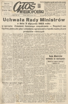 Głos Wielkopolski. 1953.01.06 R.9 nr5 Wyd.AB