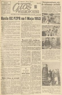 Głos Wielkopolski. 1953.04.26-27 R.9 nr99 Wyd.AB