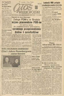 Głos Wielkopolski. 1953.06.21-22 R.9 nr147 Wyd.AB