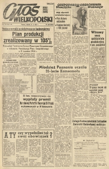 Głos Wielkopolski. 1953.10.31 R.9 nr260 Wyd.AB