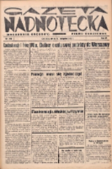 Gazeta Nadnotecka (Orędownik Kresowy): pismo codzienne 1937.11.24 R.17 Nr270