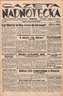 Gazeta Nadnotecka (Orędownik Kresowy): pismo codzienne 1937.11.24 R.17 Nr271