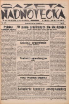 Gazeta Nadnotecka (Orędownik Kresowy): pismo codzienne 1937.12.15 R.17 Nr287