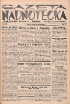 Gazeta Nadnotecka (Orędownik Kresowy): pismo codzienne 1937.12.21 R.17 Nr292