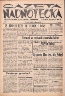 Gazeta Nadnotecka (Orędownik Kresowy): pismo codzienne 1938.01.04 R.18 Nr2