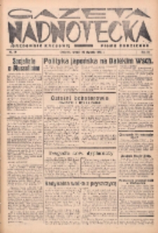 Gazeta Nadnotecka (Orędownik Kresowy): pismo codzienne 1938.01.25 R.18 Nr19