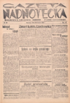 Gazeta Nadnotecka (Orędownik Kresowy): pismo codzienne 1938.01.26 R.18 Nr20