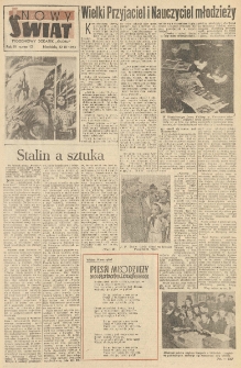 Nowy Świat. Tygodniowy dodatek Głosu Wielkopolskiego. 1953.03.22 R.4 nr12