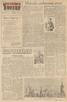 Nowy Świat. Tygodniowy dodatek Głosu Wielkopolskiego. 1953.04.19 R.4 nr16