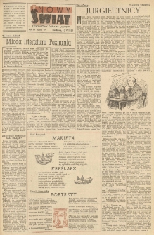 Nowy Świat. Tygodniowy dodatek Głosu Wielkopolskiego. 1953.05.10 R.4 nr19