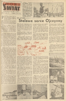 Nowy Świat. Tygodniowy dodatek Głosu Wielkopolskiego. 1953.07.19 R.4 nr30