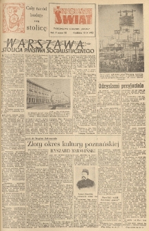Nowy Świat. Tygodniowy dodatek Głosu Wielkopolskiego. 1953.09.13 R.4 nr38