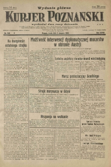 Kurier Poznański 1933.08.02 R.28 nr349