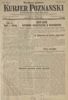 Kurier Poznański 1933.09.01 R.28 nr399