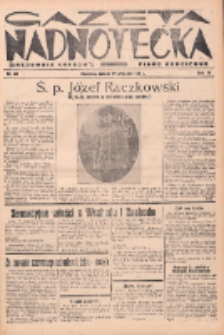 Gazeta Nadnotecka (Orędownik Kresowy): pismo codzienne 1938.01.29 R.18 Nr23