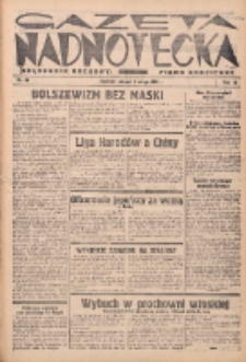Gazeta Nadnotecka (Orędownik Kresowy): pismo codzienne 1938.02.01 R.18 Nr25